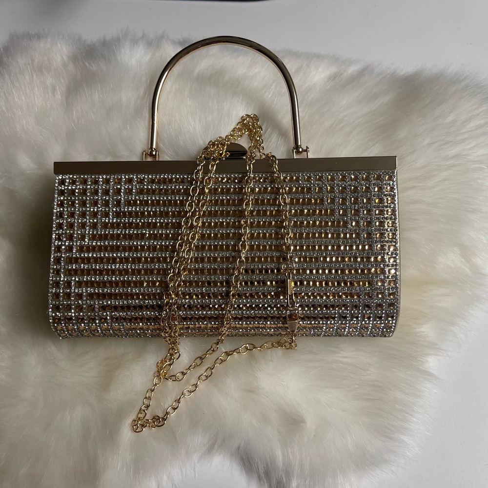 Aldo gold purse
